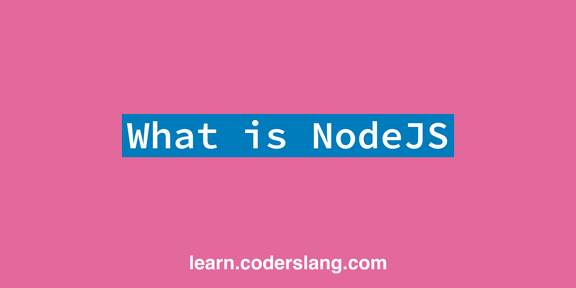 What is Node.js